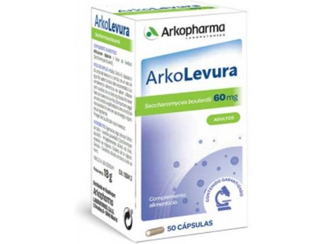 Suplemento Alimentar ARKOPHARMA Arkolevura Saccharomyces Boulardii (50 cápsulas)