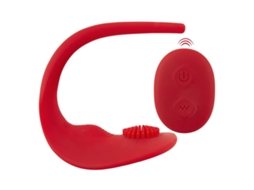 Vibrador 'Vibrador de Calcinha Fina Controlado por Controlo Remoto' SWEET SMILE Vermelho