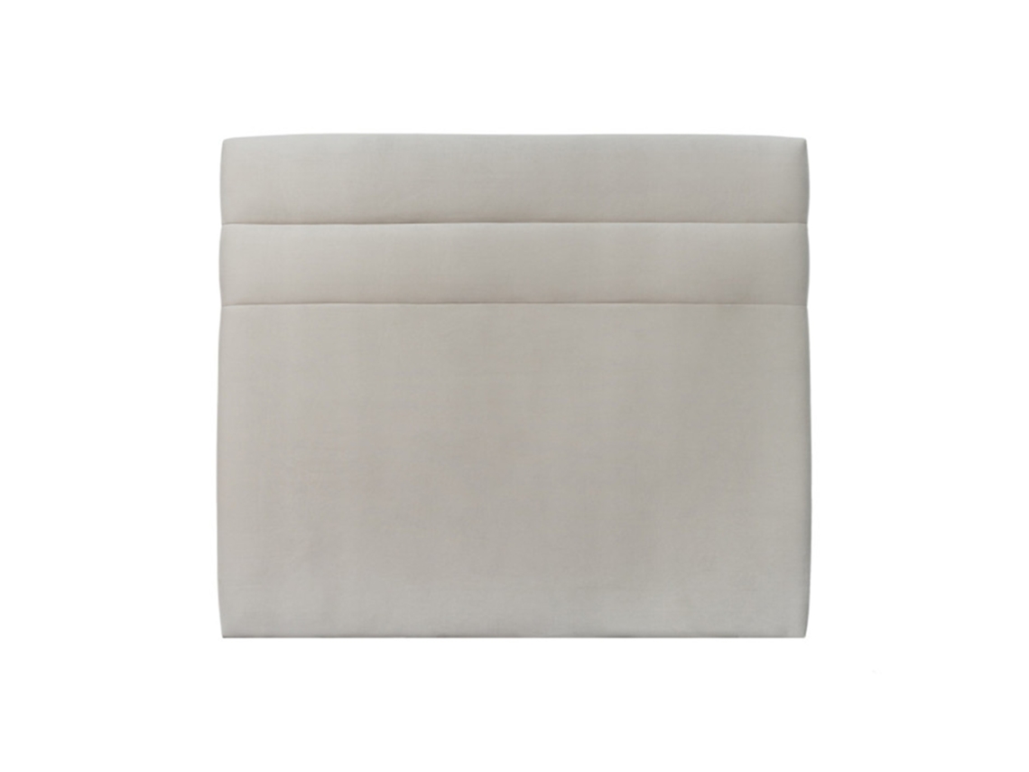 Cabeceira De Cama 2 Linhas Milano  Cement  120 X 120 Cm Altura 120 Cm Indream