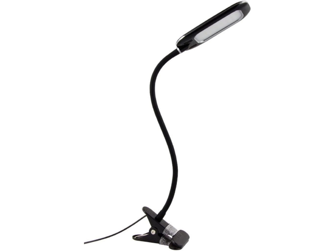 Luminária De Leitura Led Com Clipe Para Proteção Ocular, Alimentada