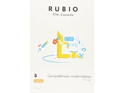 Livro Competència Matemàtica Rubio 5 (Català) de Slu Enrique Rubio Polo (Catalão)