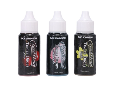 Goodhead Tingle Drops 3 Sabores 29 Ml DOC JOHNSON