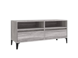 Móvel de Tv 100x34.5x44.5 cm Derivados de Madeira Cinzento Sonoma MAISON EXCLUSIVE