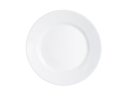 Conjunto de Pratos ARCOROC Restaurant 25,4 cm 6 Unidades Branco Vidro