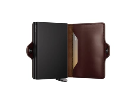 Carteira Carteira, Premium Unissexo Secrid Twinwallet Dusk Brown Castanho