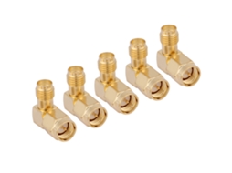Laxiscreed Adaptador Sma Macho Para Fêmea 90° Para Conexões Rf De Alta Qualidade