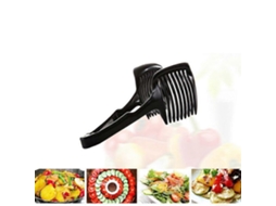 Utensílio De Cozinha Manual Multiuso Para Tomates, Frutas E Vegetais, Redondo, 18,5 X 8 X 3 Cm, Mola De Aço Inoxidável Abs, 4 Peças Everley891