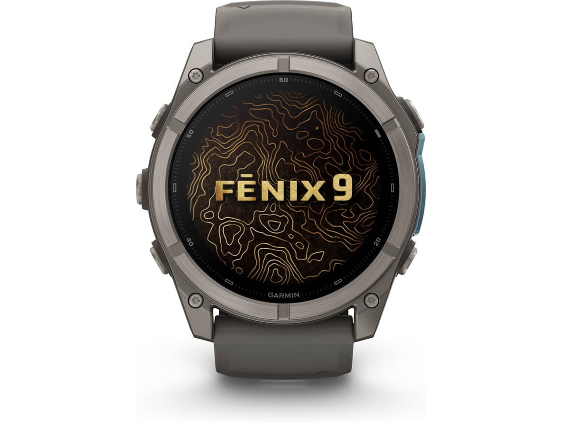 Smartwatch GARMIN Fenix 9 GPS (1.4'' - Titânio)