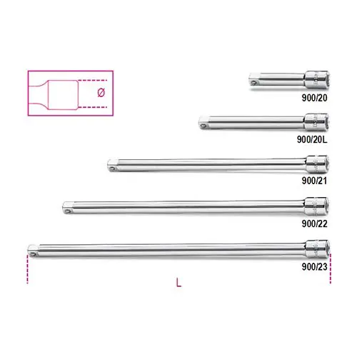Extensão 1/4 BETA 900/23 150Mm 101090090021