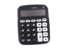 Calculadora AQUAFORGE de Sobremesa con Botones Grandes y Funciones Básicas