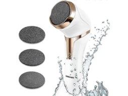 Conjunto de lixa elétrica para pés, removedor de pele dura à prova d'água e pedicure recarregável. -SLOWMOOSE