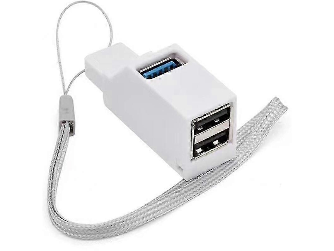 Hub Divisor Multi-interface Portátil Hub De Alta Velocidade Usb3.0 Branco