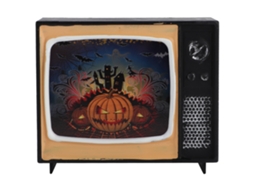 Luz Led Halloween Decoração Para Tv Abóbora