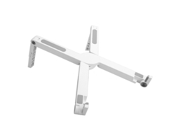 Lurelia Suporte Para Portátil Ajustável, Dobrável, Em Abs, Para 17 Polegadas, Compatível Com Tablet, Em Branco