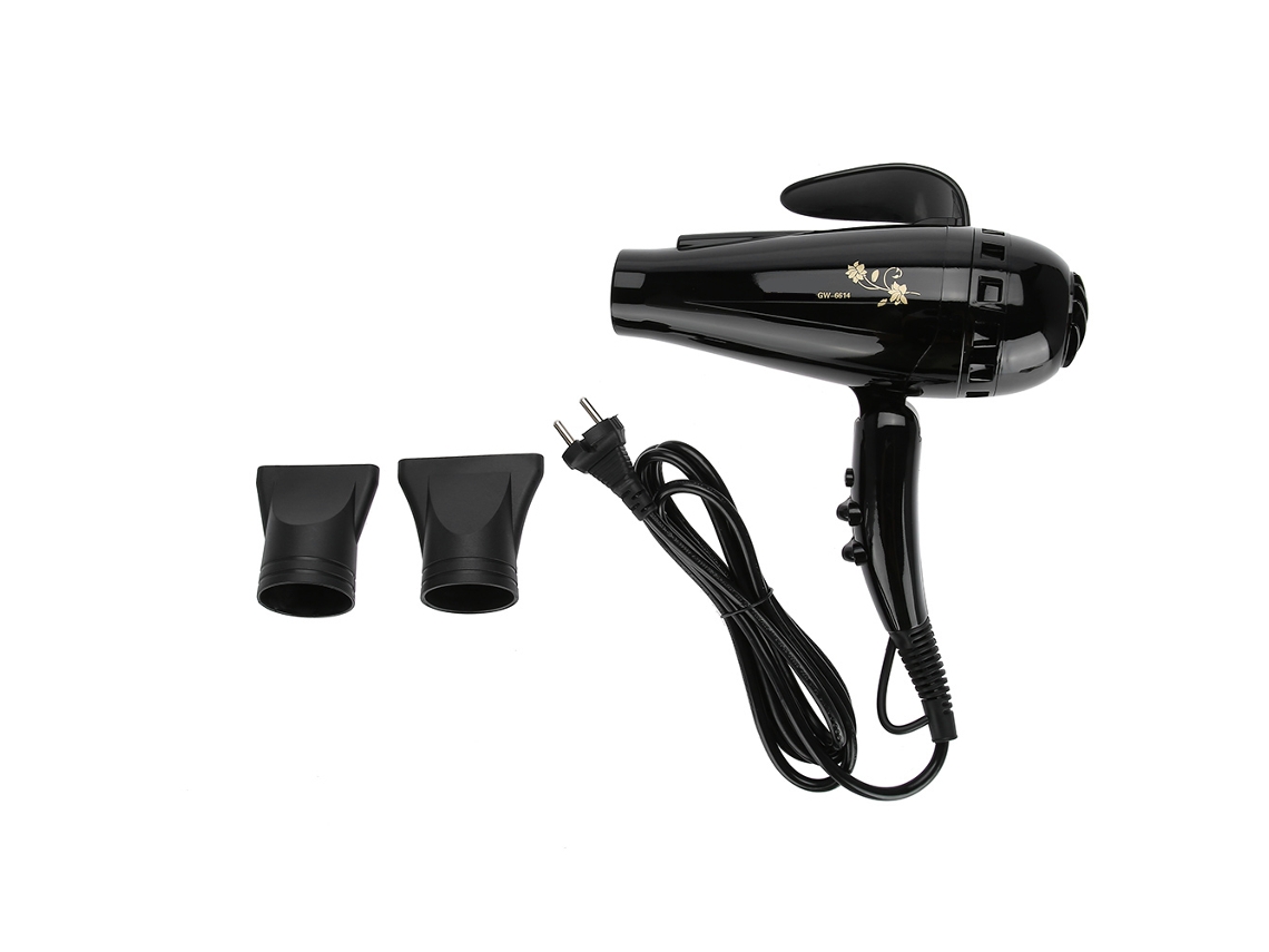 Secador De Cabelo Elétrico De Ions De Água Com Temperatura Constante 3000w Plegável