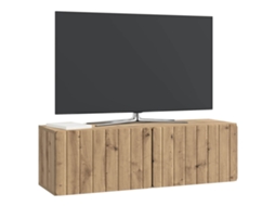 Gabinete de TV MAISON EXCLUSIVE Carvalho Arttisan 98x31x30 cm