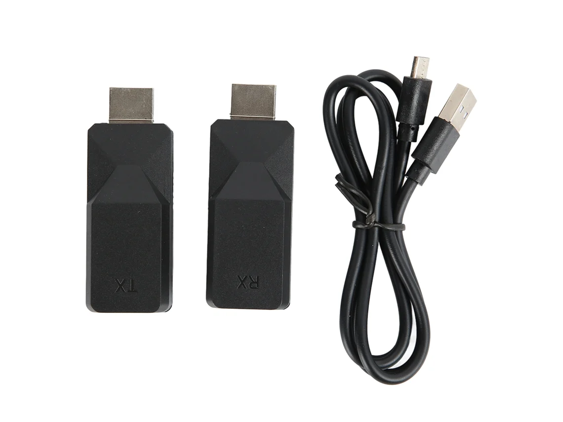 Aetheria extensor de Interface Multimídia Hd Transmissor Receptor 165ft Cat5 Cat6 Rj45 para Hd