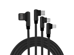 Cabo de Carregamento 3 em 1 LAXISCREED 1.5m Usb c