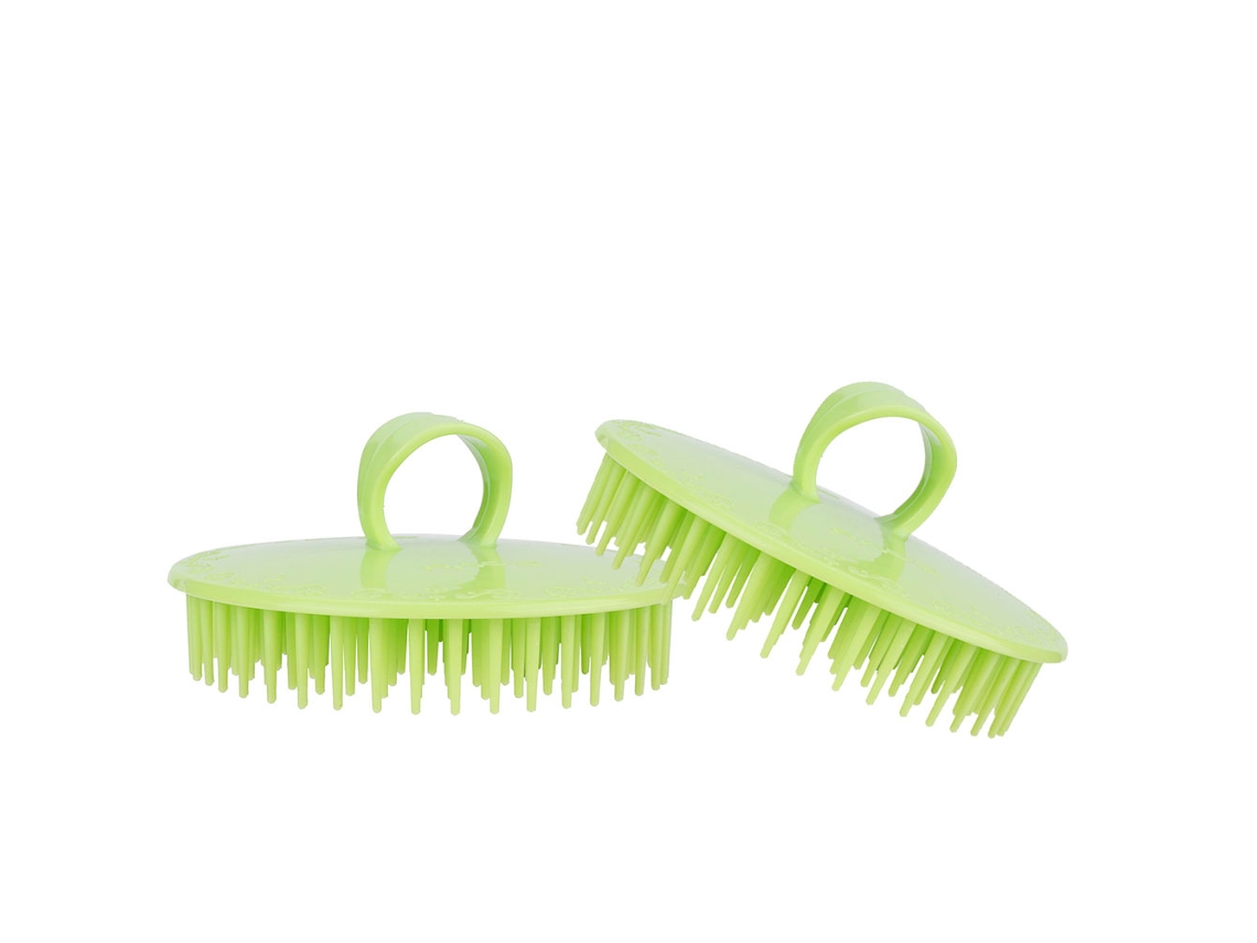 Pincel De Massagem Para Cabelo Em Silicone Portátil Para Lavar O Cabelo Other