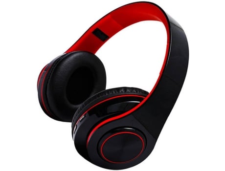 Auscultadores Bluetooth INTERSTELLAR Led (On Ear - Preto)