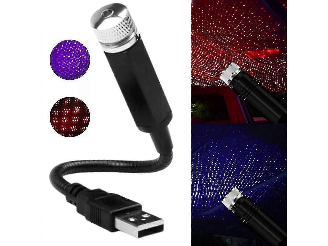 Lâmpada Usb 5 Em 1 Para Teto De Carro, Iluminação Interna