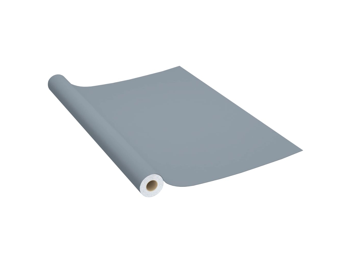 Película para móveis VIDAXL Grey PVC (500x90 cm)