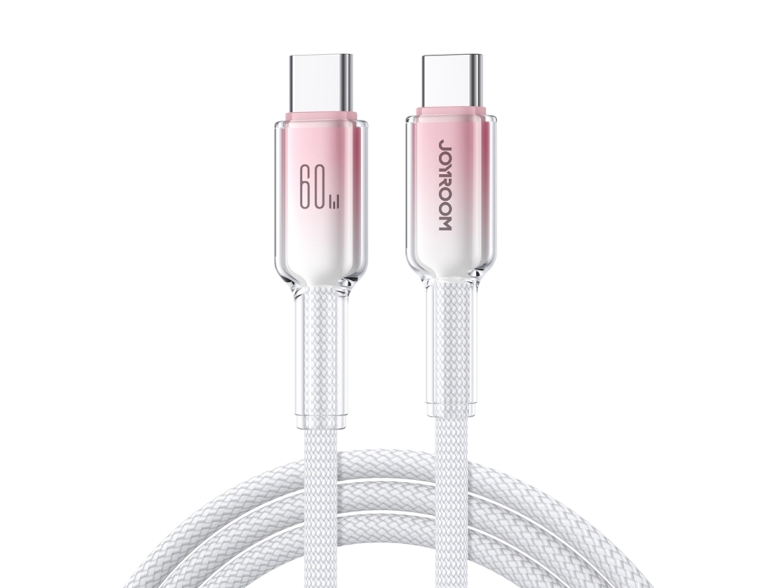 Cabo de Dados de Carregamento Rápido, Cabo Tipo C para Tipo C 1,2m branco XIAOMOYU