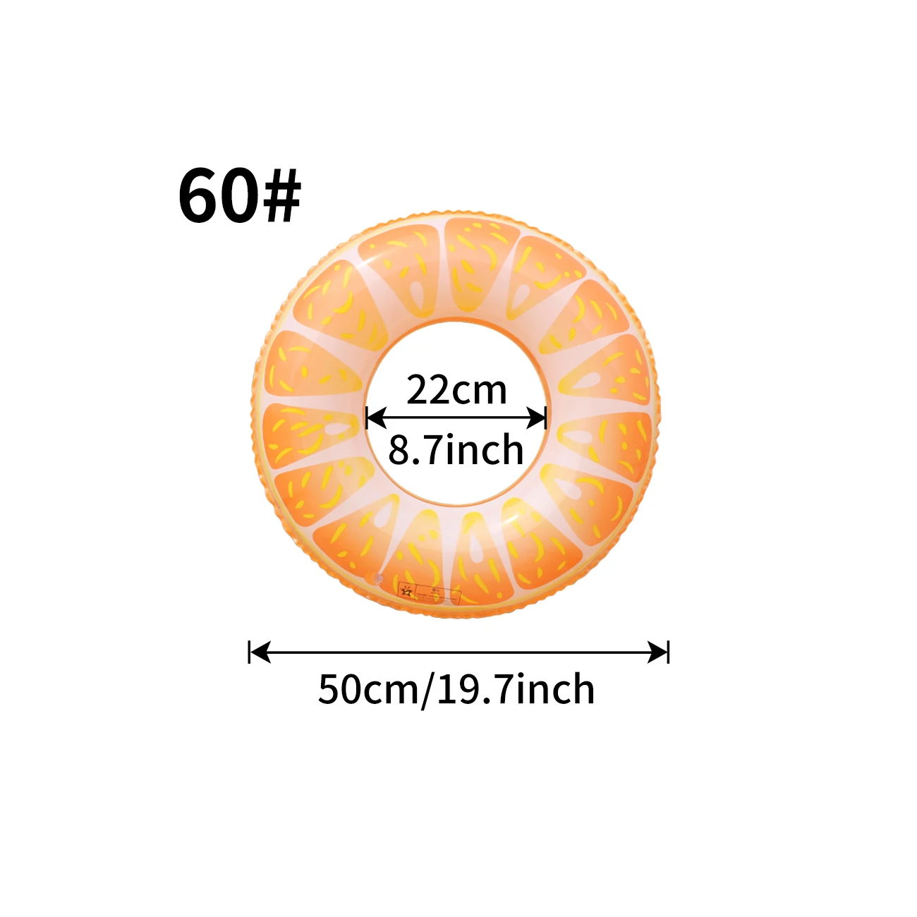 (60) Boia inflável, tapete flutuante, material de PVC espesso, brinquedo aquático de praia de verão.