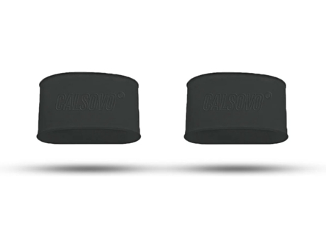 CALSOVO - Faixas para Tornozelo - Preto - Silicone - Futebol