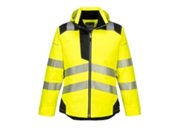 Jaqueta De Inverno De Alta Visibilidade Pw3 Azul Marinho E Amarelo / Xl
