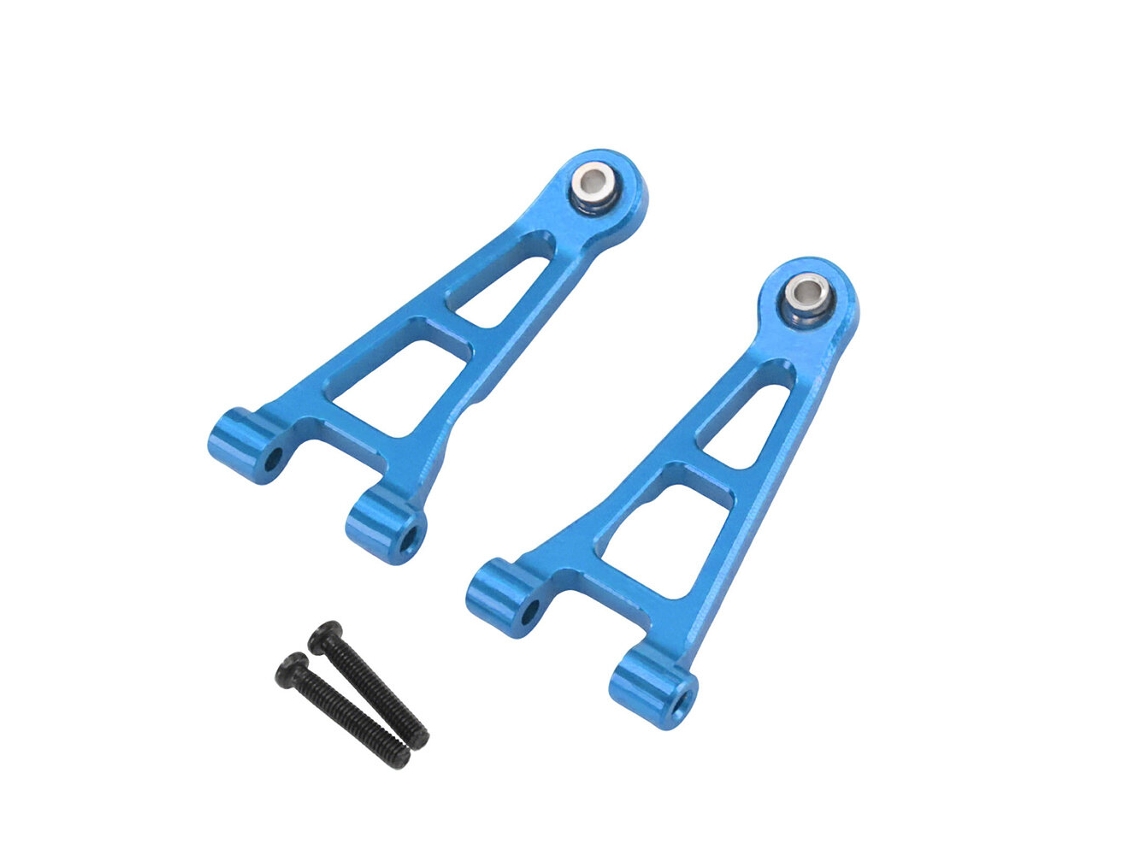 Braço Superior Dianteiro em Metal Reforçado, Azul, para o Modelo de Automóvel Rc Mjx 14211 Hyper Go 1/14. Acessórios Incluídos. MDUG