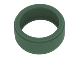 Capa Anel Inteligente Silicone Macio Resistente Preto Verde S 6 10