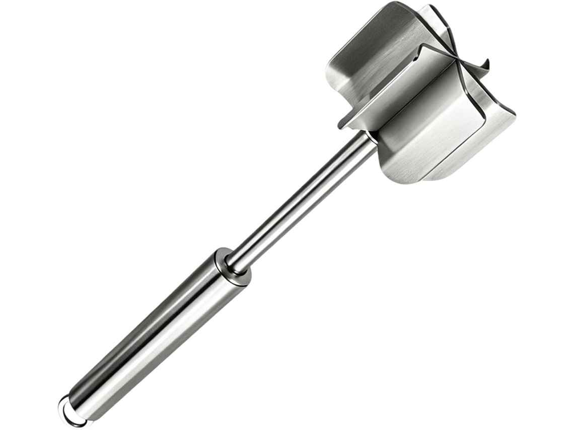 Amassador De Carne Multifuncional Aço Inoxidável Com 6 Lâminas