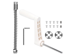 Mesa de Elevação para Router com Manivela Anti derrapante Ajuste de 40mm Inox e Abs S/MARCA