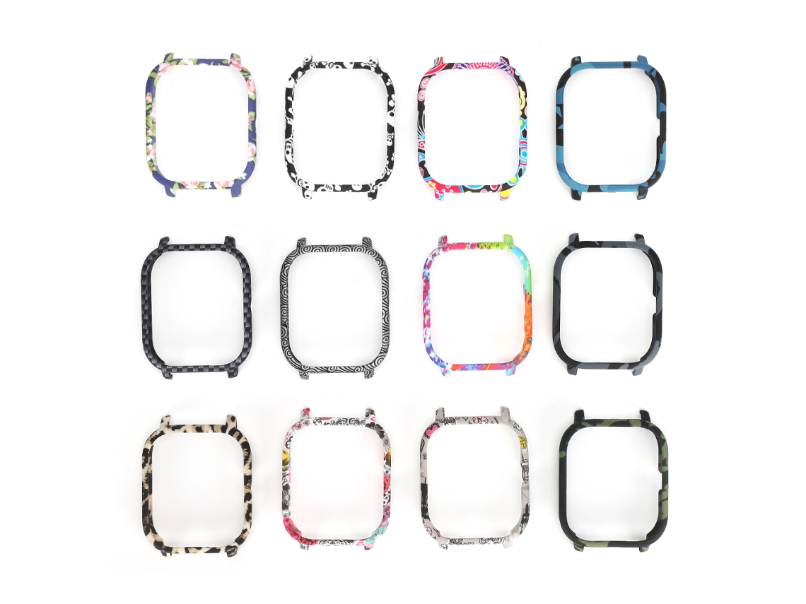 Capa protetora para relógio EOOCOO (personalizada, colorida, leve, 12 peças)