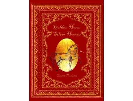 Livro Golden Horn, Silver Hooves de Lauren Plaskonos (Inglês)