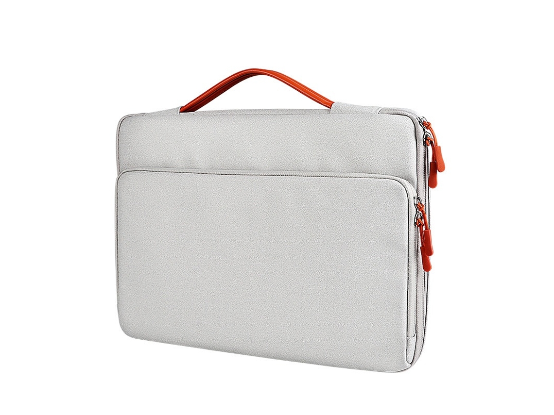 Bolsa Para Portátil Lurelia, Compatível Com Portáteis/tablets Até 13,3", Cinza, Poliéster, Proteção Antiquedas
