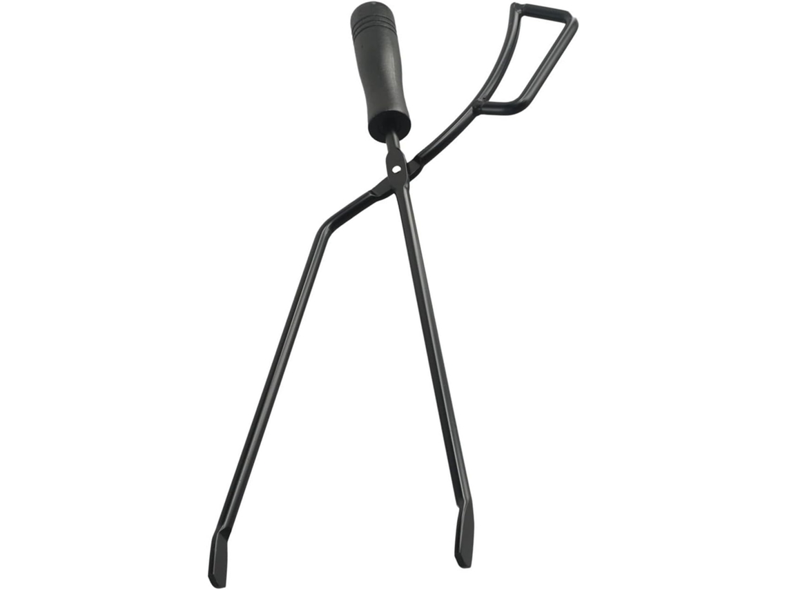 Pinça Para Carvão Resistente, Ideal Para Churrascos E Camping, Feita Em Aço Resistente Ao Calor Com Gancho
