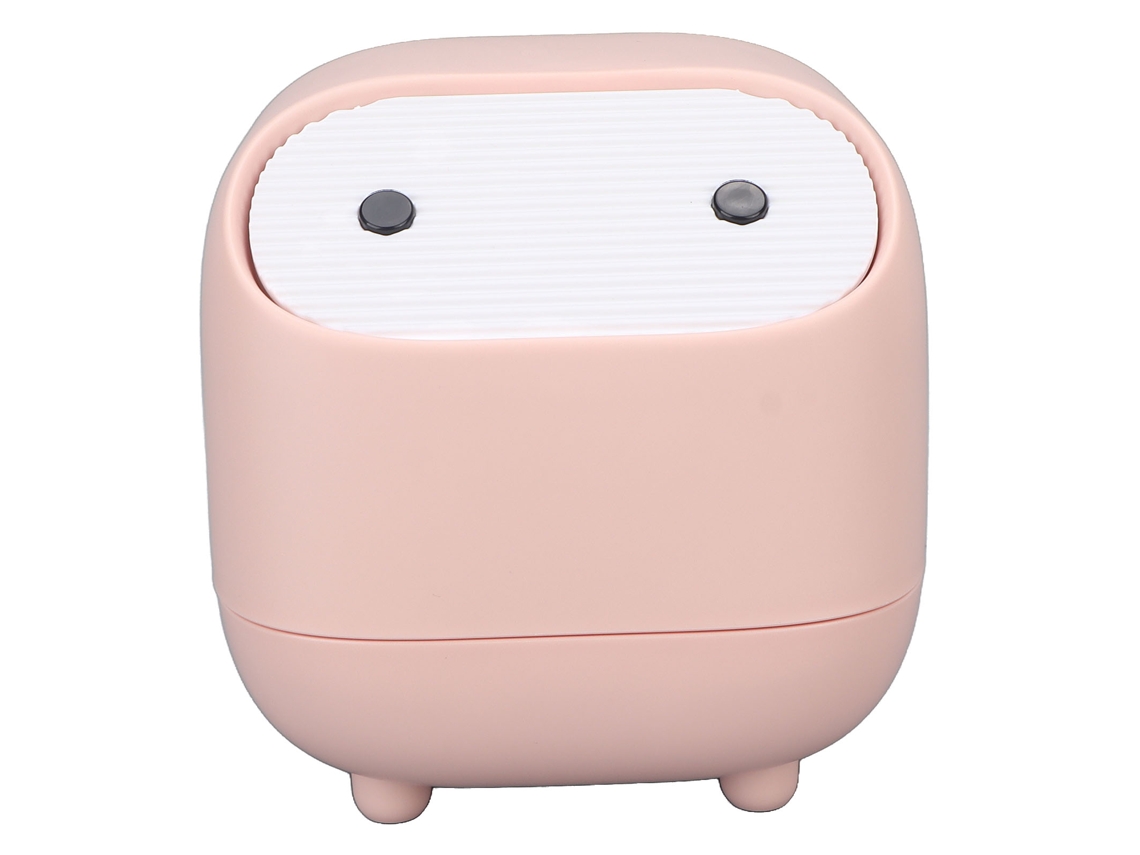 Lixeira Mini Mesa Maquiagem Fashionável Prática Design Moderno