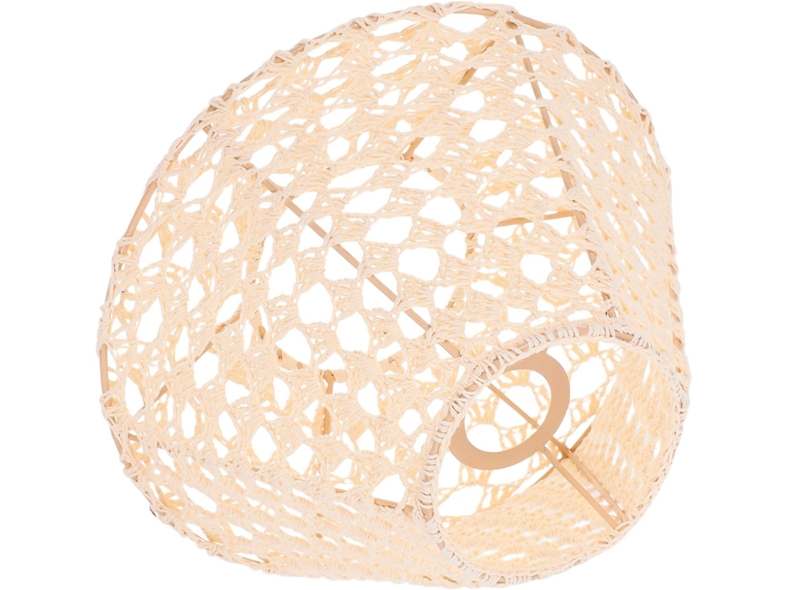 Luminária de Chão Ou de Teto em Estilo Boêmio, Feita com Corda de Algodão Trançada, Decoração Rústica e Romântica. SFUSHOS