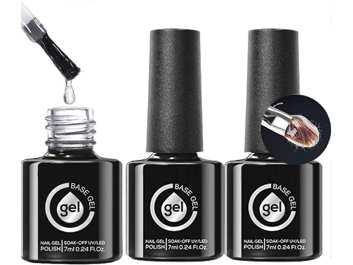 Gel de Unhas Construtor, Esmalte para Reparo Finas Fracas Quebradas e Danificadas Cura Uv Led Reque R Acessórios Manicure GOKOCO