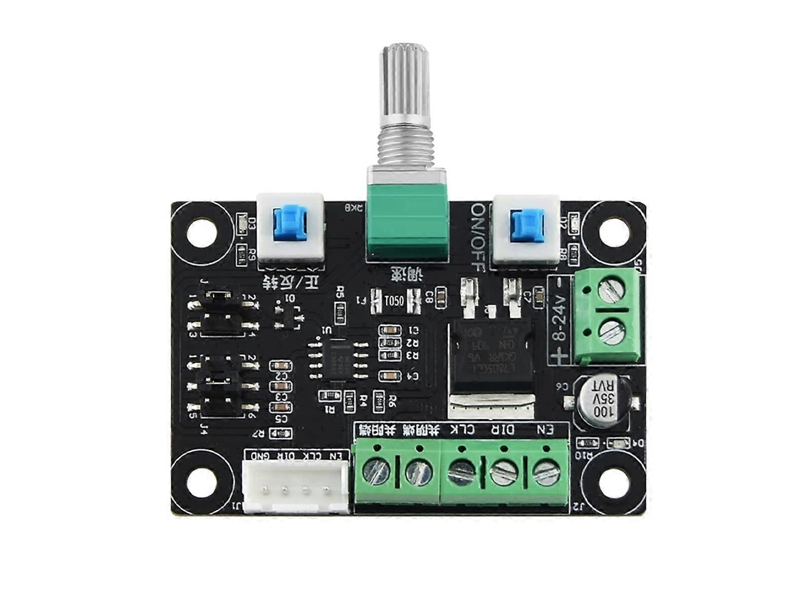 Controlador de motor de passo com saída de pulso de velocidade, modo de sinal duplo, módulo de controle de velocidade 824V