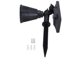 Luz Solar Ip55 Controle de Luz 3 Níveis Jardim Pátio