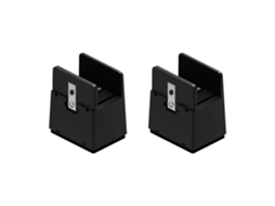 Elevadores De Pernas Para Móveis, Poderosos, Ajustáveis, Extensores De Pernas Para Mesa De Centro, Sofá, Preto2 Peças Slowmoose
