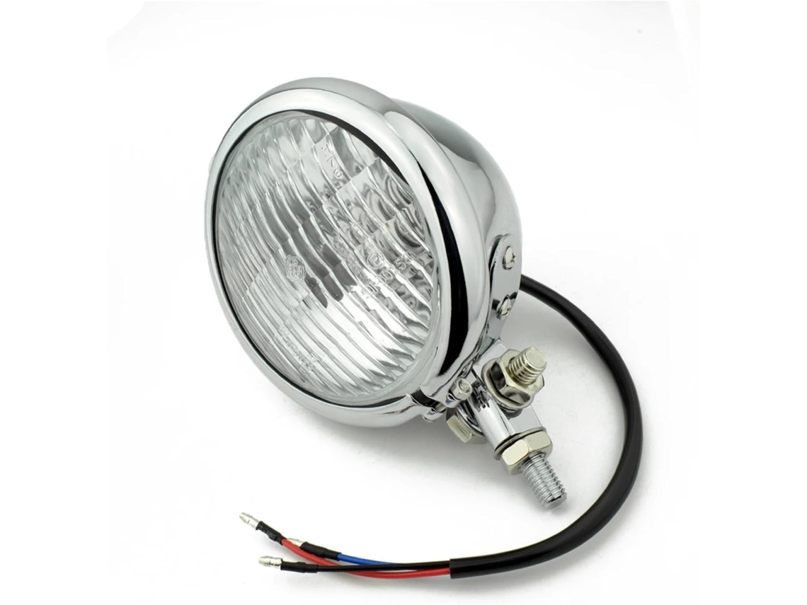 Farol de Motocicleta Vintage 4 5 Polegadas Adequado para Harley Ideal Motocicletas 5" Perfeito Pilotagem Off