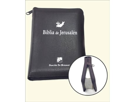 Livro Biblia De Jerusalen Modelo Bolsillo Con Cremallera de Vários Autores