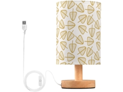 Luminária Noturna Cilíndrica Kll, Base de Mesa com Luz Suave, 10 cm, Ideal para Quarto Infantil