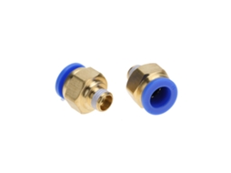 Conector Rápido Pneumático Rosca Macho Reto 14mm Push In Pc14-4 2pcs