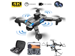Drone K8 com Câmera 4K para Evitar Obstáculos a Laser Duração Da Bateria: 15 Min Preto YIZHOOD