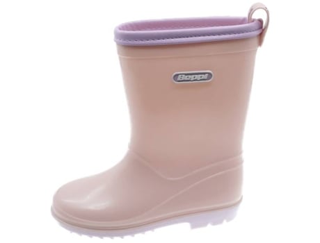 Botas de Mulher BESHOES Agua Juvenil Aborrachado Rosa (33)